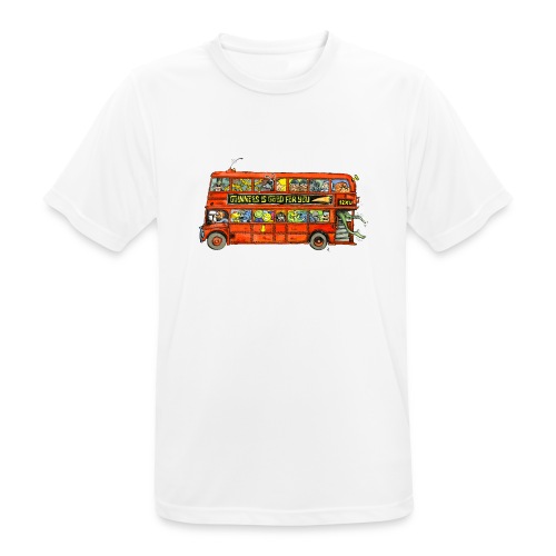 Ein Londoner Routemaster Bus - Männer T-Shirt atmungsaktiv