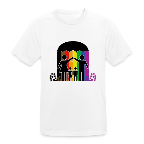 Pride umbrella 2 - Andningsaktiv T-shirt herr