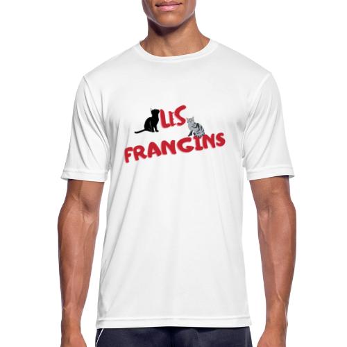 Les Frangins en toutes lettres - T-shirt respirant Homme