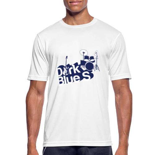 Dark Blue S logo - Men's Breathable T-Shirt