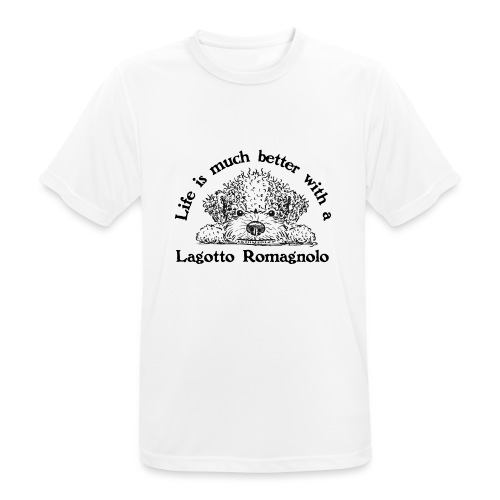 Lockenpino1 1 - Männer T-Shirt atmungsaktiv