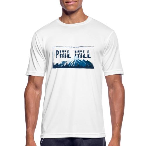 Phil Hill Mountain Sky Blue - Männer T-Shirt atmungsaktiv