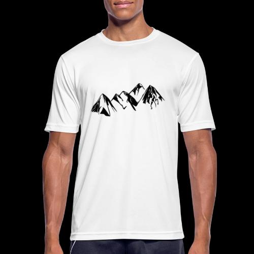 Faszination Berg - Männer T-Shirt atmungsaktiv