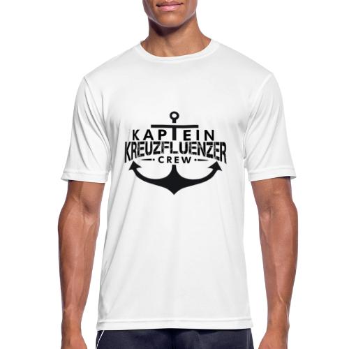 Kaptein Kreuzfluenzer Crew - Männer T-Shirt atmungsaktiv
