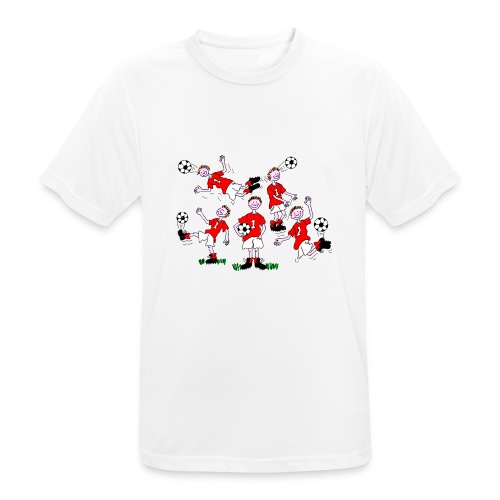 Cartoon Football Player - Men's Breathable T-Shirt