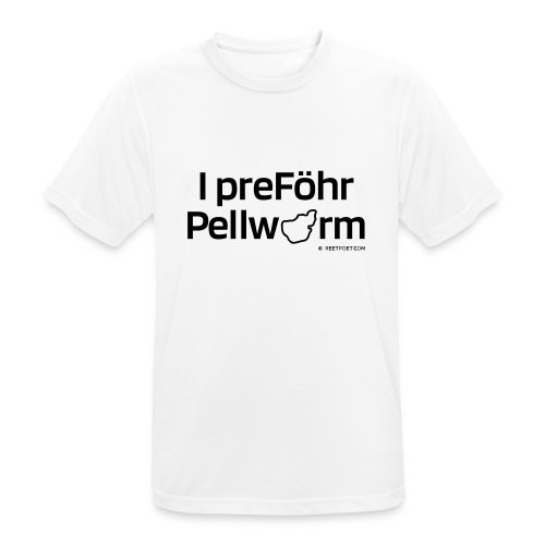 I preFÖHR PELLWORM - Männer T-Shirt atmungsaktiv