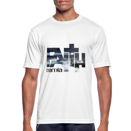 Narnia - Faith Mask - White - Men's Breathable T-Shirt