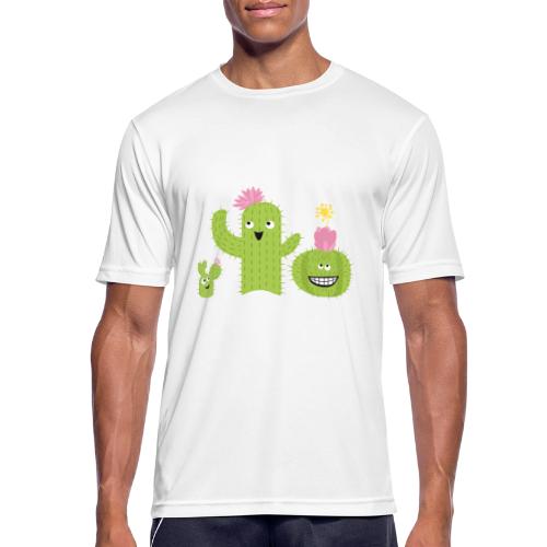 Kaktusblüte - Männer T-Shirt atmungsaktiv