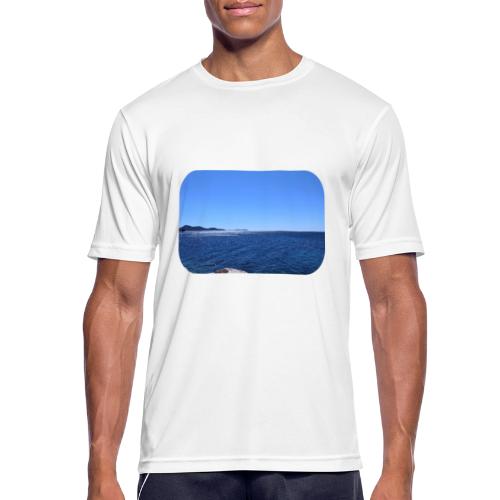 L'horizon depuis le bord - T-shirt respirant Homme