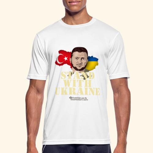 Ukraine Türkei Selenskyj - Männer T-Shirt atmungsaktiv