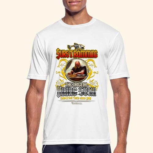 Surströmming Challenge Design Wikinger Sushi - Männer T-Shirt atmungsaktiv