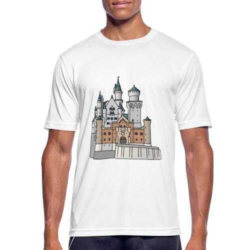 Schloss Neuschwanstein c - Männer T-Shirt atmungsaktiv