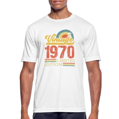 Wijnjaar 1970 - Mannen T-shirt ademend actief