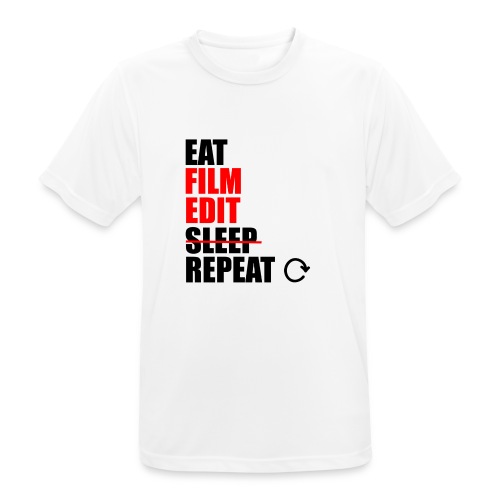Life of a filmmaker - Männer T-Shirt atmungsaktiv