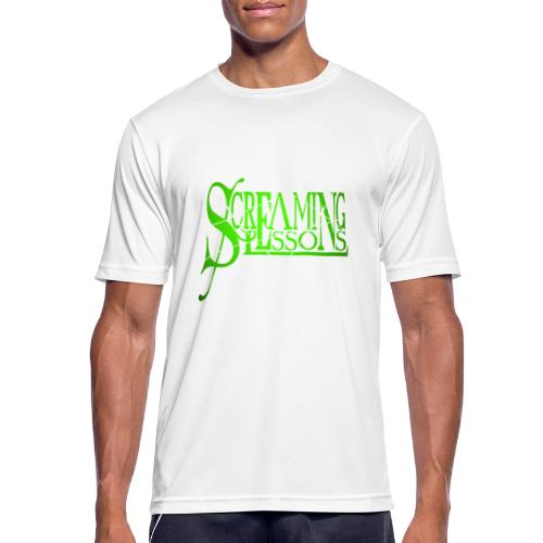 Screaming Lessons Logo - Männer T-Shirt atmungsaktiv