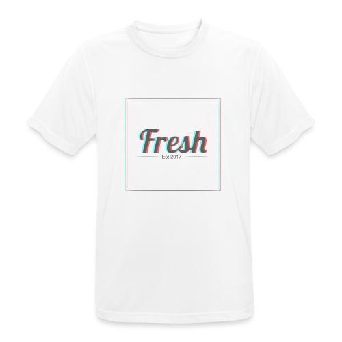 Fresh 3D logo - Men's Breathable T-Shirt