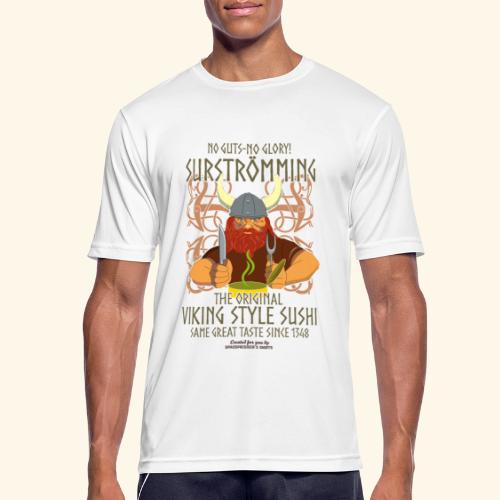 Surströmming Wikinger Sushi - Männer T-Shirt atmungsaktiv