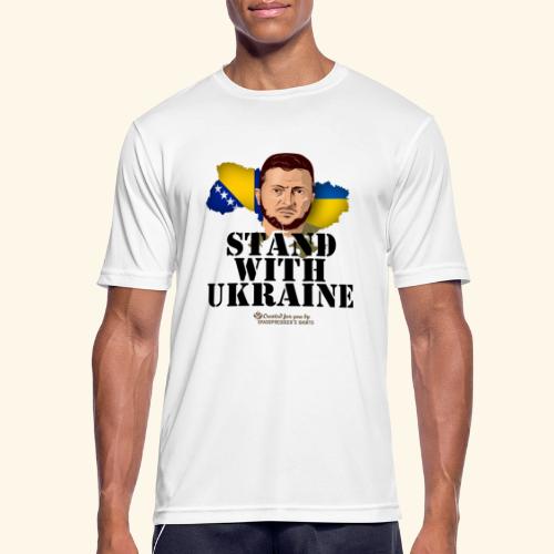 Ukraine Bosnien und Herzegowina - Männer T-Shirt atmungsaktiv