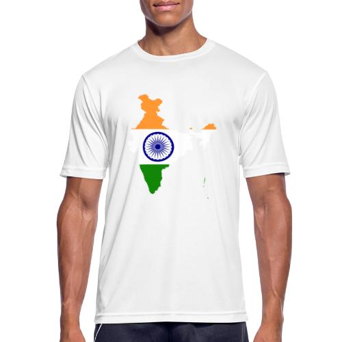 bandera India - Camiseta hombre transpirable
