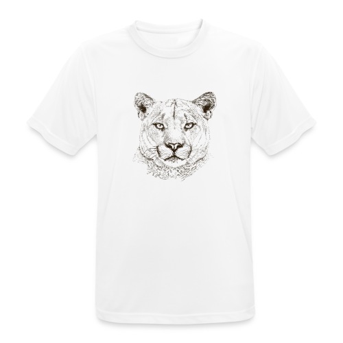 Wildkatze - Männer T-Shirt atmungsaktiv