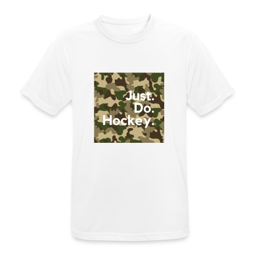 Just.Do.Hockey 2.0 - Mannen T-shirt ademend actief