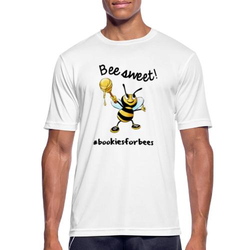 Bees7-1 Bees are sweet | save the bees - Men's Breathable T-Shirt