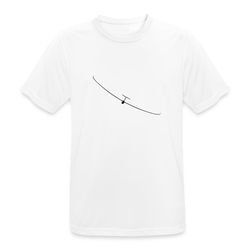 Segelflugzeug - Männer T-Shirt atmungsaktiv