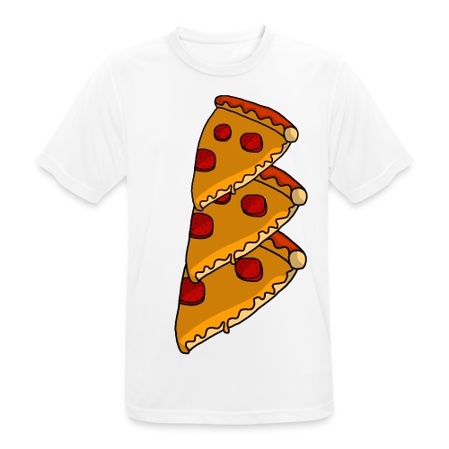 pizza - Herre T-shirt svedtransporterende