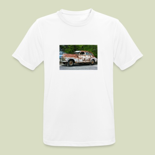 RustyCar - miesten tekninen t-paita
