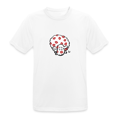 Kiss Uuhi - miesten tekninen t-paita