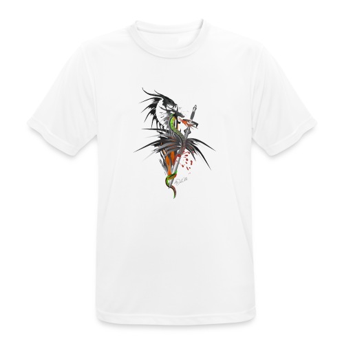 Dragon Sword - Drachenkampf - Männer T-Shirt atmungsaktiv