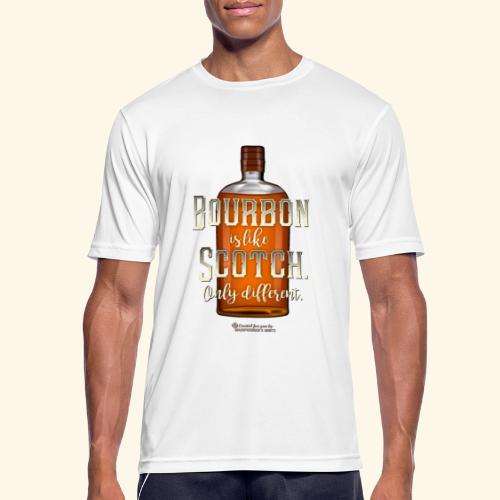 Bourbon Whiskey - Männer T-Shirt atmungsaktiv
