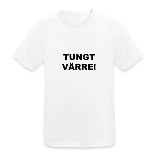 TUNGT - Andningsaktiv T-shirt herr