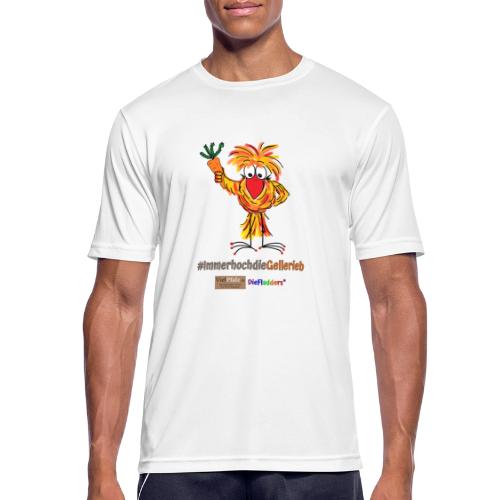 #immerhochdieGellerieb mit Logo - Männer T-Shirt atmungsaktiv