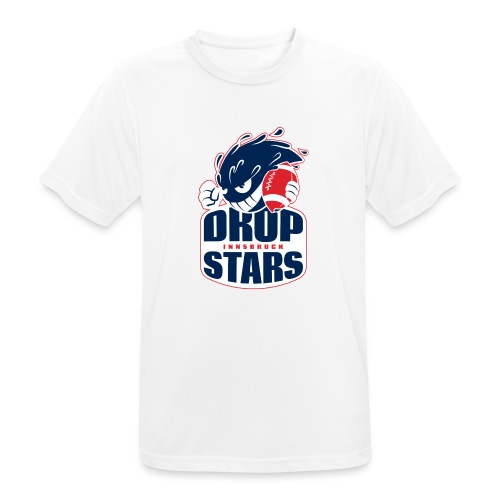 Dropstars Logo - Männer T-Shirt atmungsaktiv
