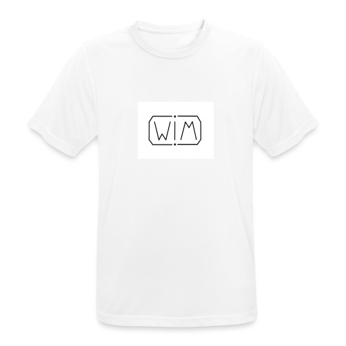 normal WIM design - Mannen T-shirt ademend actief