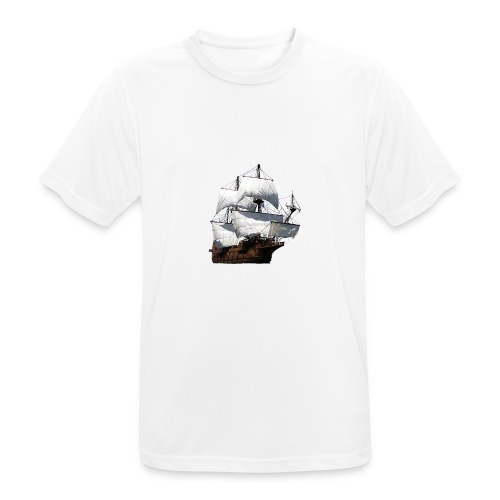 Segelschiff - Männer T-Shirt atmungsaktiv