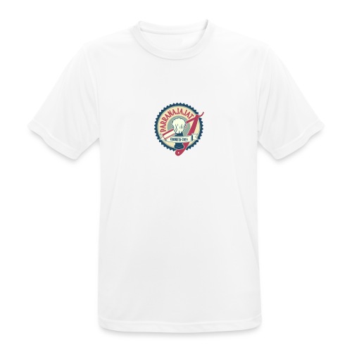 PARRANAJAJAT_logo-cmyk - miesten tekninen t-paita