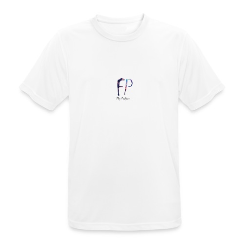Flip prefect logo - Pustende T-skjorte for menn