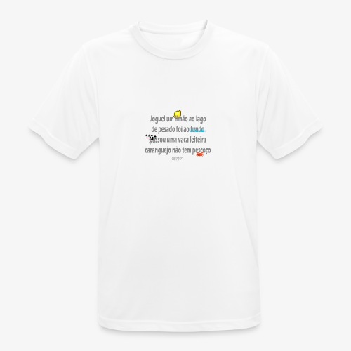 Versinho de infancia - Men's Breathable T-Shirt