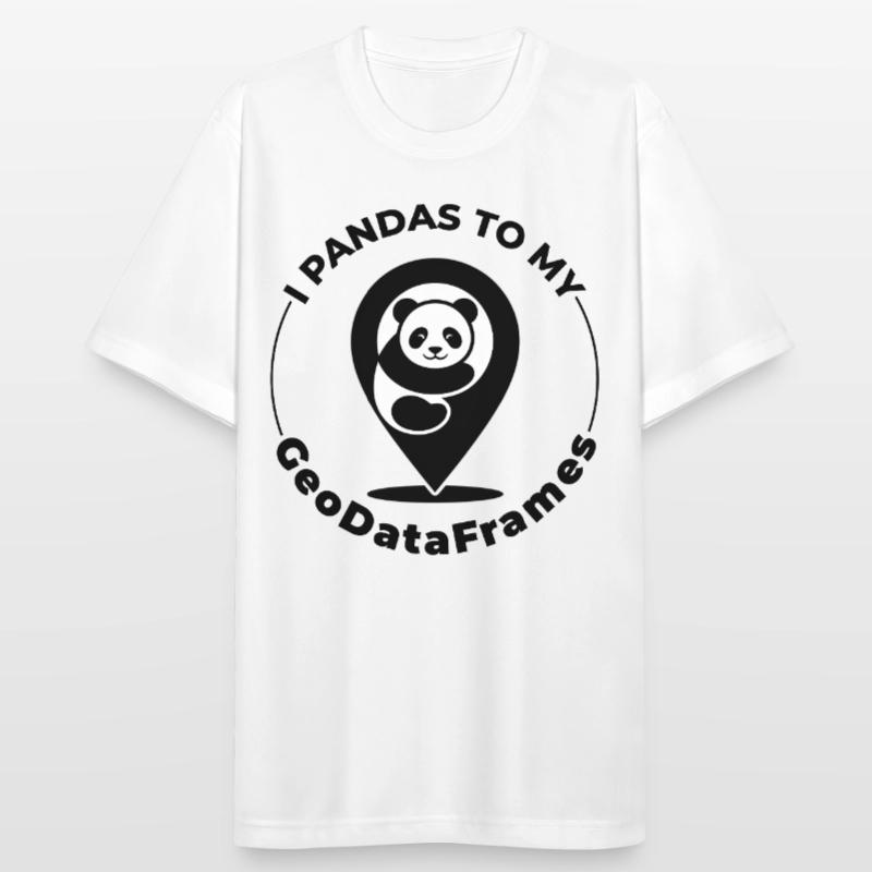GeoDataFrames Pandas GIS Python Programming Men's Breathable T-Shirt