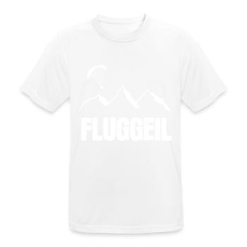 Flying - Men's Breathable T-Shirt - white - Front - AI Model Male 185 dark (185cm)