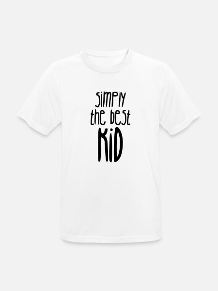 adolescent / enfant / ado / adolescente - T-shirt respirant Homme - blanc