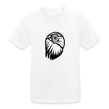 Papagei - Männer T-Shirt atmungsaktiv - Weiß - Vorne - AI Model Male 185 dark (185cm)