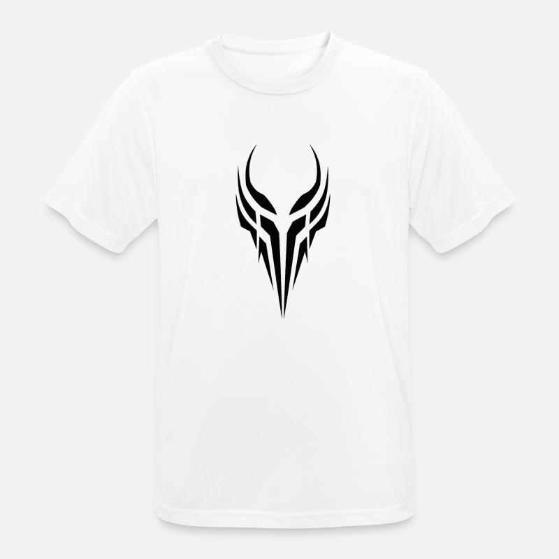 Anunnaki Intelligence Command Illustrations Design - Men's Breathable T-Shirt - white