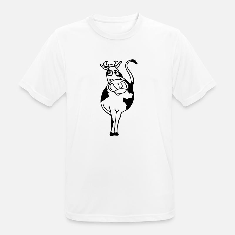 bull 2 - Men's Breathable T-Shirt - white