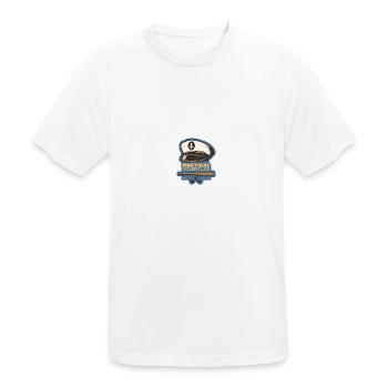 Wassersport - Männer T-Shirt atmungsaktiv - Weiß - Vorne - AI Model Male 185 dark (185cm)