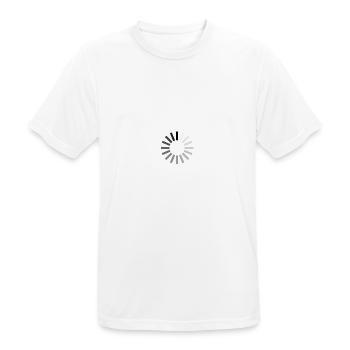 Loading - Men's Breathable T-Shirt - white - Front - AI Model Male 185 dark (185cm)