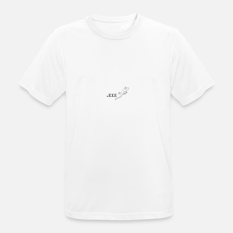 Computer scientist Programmer It Coding - Men's Breathable T-Shirt - white