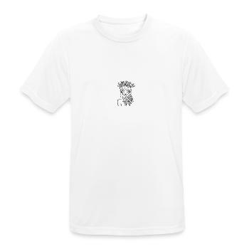 La Isla - Men's Breathable T-Shirt - white - Front - AI Model Male 185 dark (185cm)
